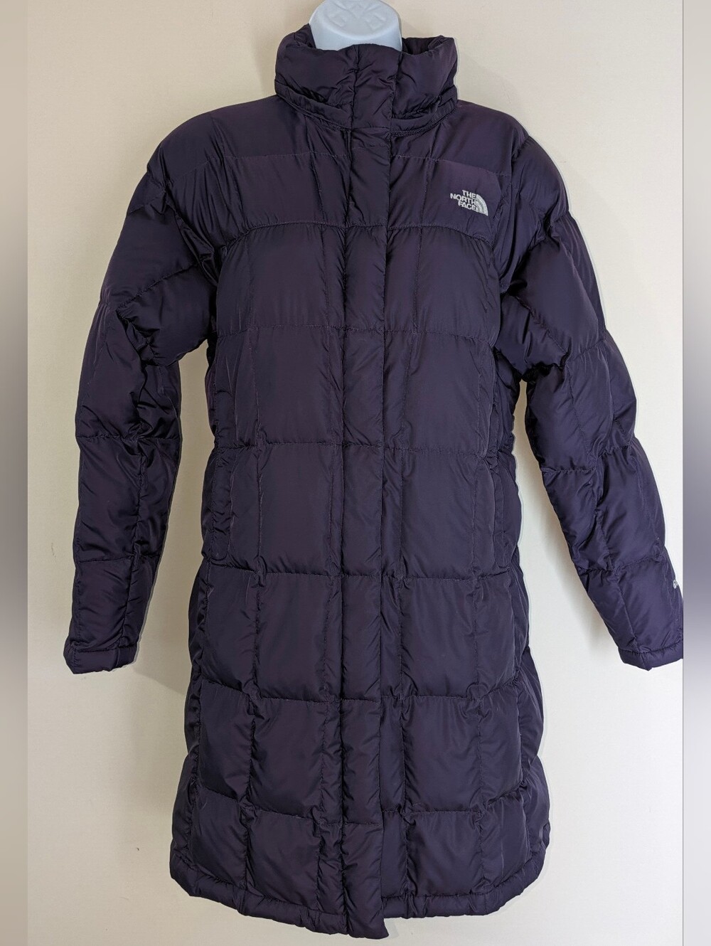 The North Face TNF Women’s Purple Down Metropolis Parka F11 FTB95/TN95 600 Fill
